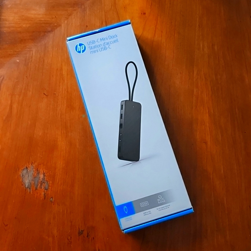 NEW: HP USB-C Mini Docking Station